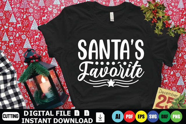 Santa’s Favorite SVG Shahin alam 