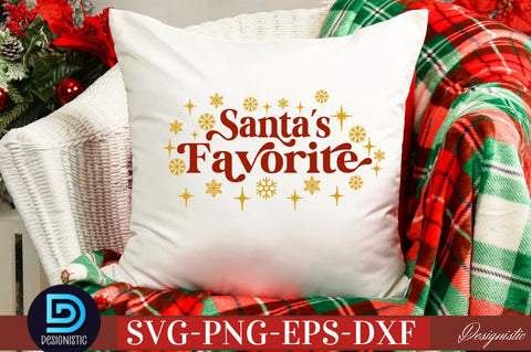 Santa's favorite SVG SVG DESIGNISTIC 