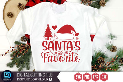 Santa's favorite SVG SVG DESIGNISTIC 