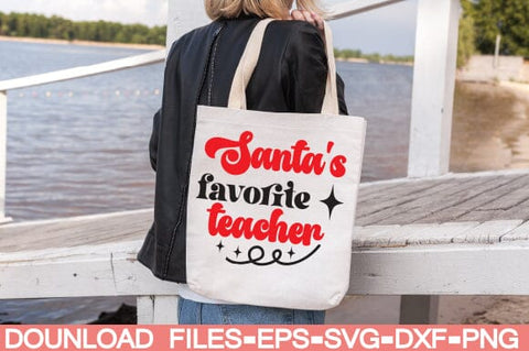 Santa's favorite teacher SVG farhad farhad 