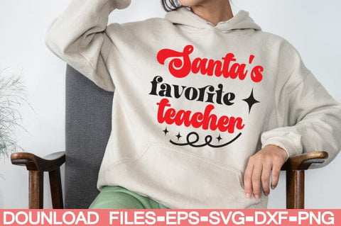 Santa's favorite teacher SVG farhad farhad 