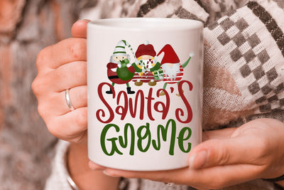 Santa's Gnome PNG Sublimation Sublimation dapiyupi store 