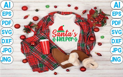 Santa`s Helper SVG Craftlabsvg24 
