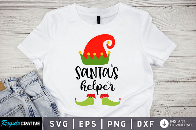 Santas helper SVG Design SVG Regulrcrative 