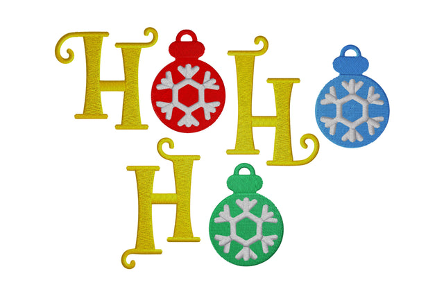 Santa’s Ho Ho Embroidery/Applique DESIGNS embroidery-workshop 