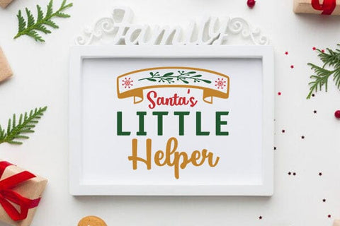 Santas little helper SVG Angelina750 