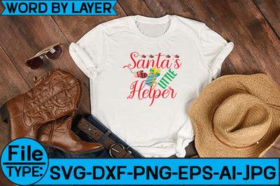 Santa's Little Helper SVG Cut File SVG Studio Innate 