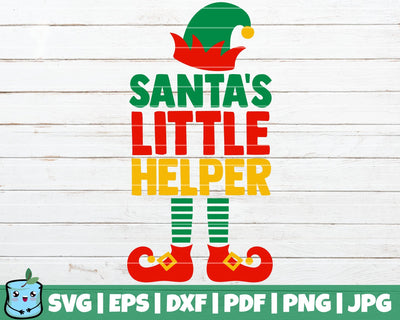 Santa's Little Helper SVG MintyMarshmallows 