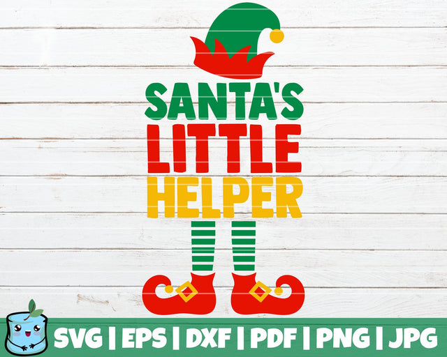 Santa's Little Helper SVG MintyMarshmallows 