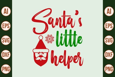 santas little helper-svg SVG nirmal108roy 