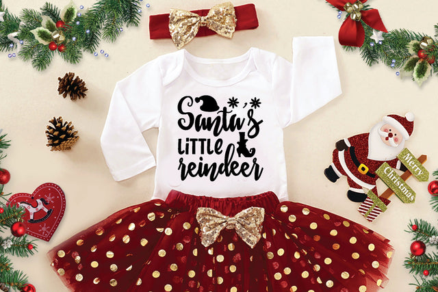 santa's little reindeer SVG designer krishna 