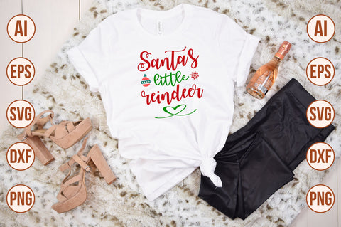 santas little reindeer-svg SVG nirmal108roy 