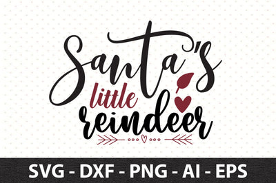 santas little reindeer svg SVG orpitasn 