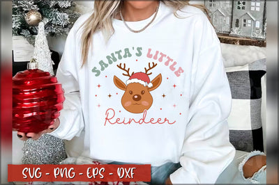 Santa's little reindeer SVG SVG Shetara Begum 