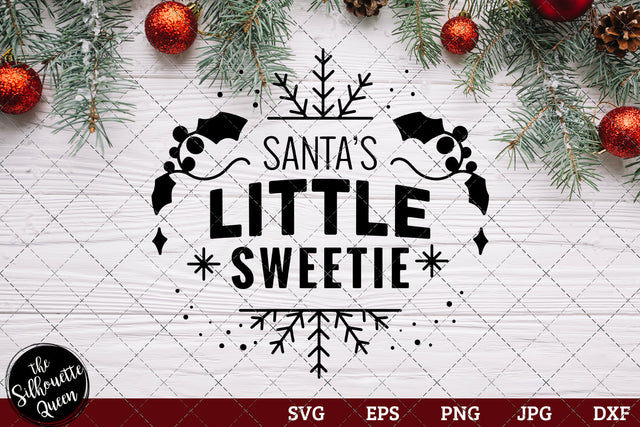 Santas Little Sweetie SVG Loveleen Kaur 