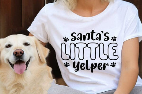 Santas Little Yelper SVG Angelina750 