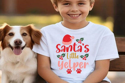 Santas Little Yelper SVG Angelina750 
