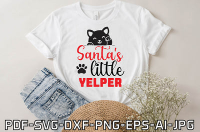 santa's little yelper SVG farhad farhad 