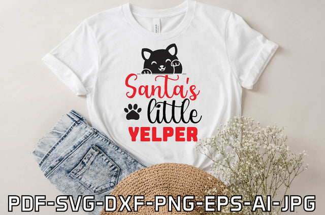 santa's little yelper SVG farhad farhad 