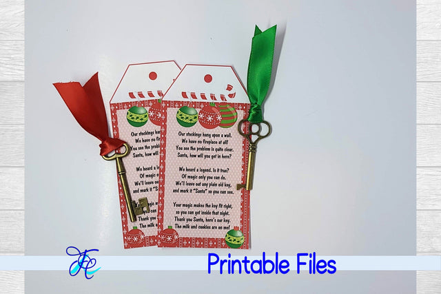 Santa's Magic Key #11 3D Paper Family Creations 