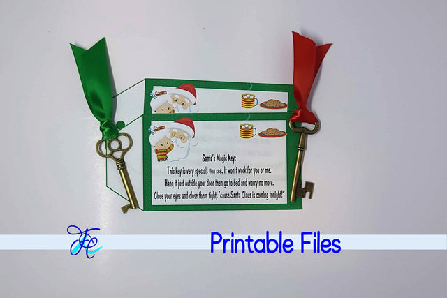 Santa's Magic Key #13 3D Paper Family Creations 
