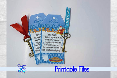 Santa's Magic Key #16 3D Paper Family Creations 
