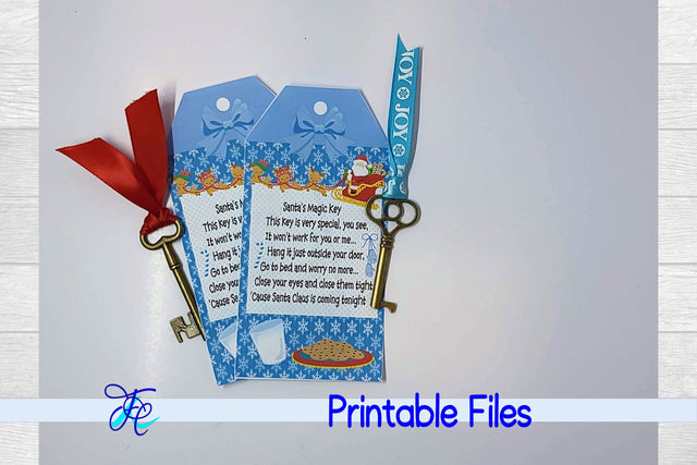 Santa's Magic Key #16 3D Paper Family Creations 