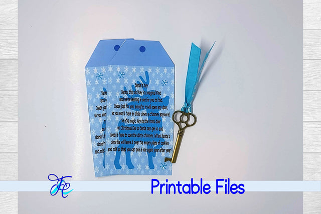 Santa's Magic Key #3 3D Paper Family Creations 