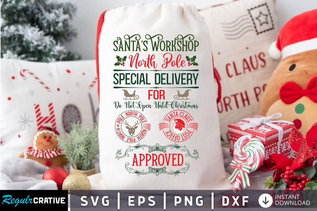 Santas workshop north pole special SVG Design SVG Regulrcrative 