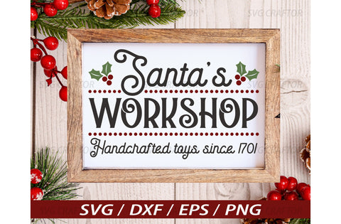 Santa's workshop sign design, Christmas sign SVG, Christmas Banner svg, Christmas workshop SVG designs, Christmas workshop Wall sign SVG MD mominul islam 