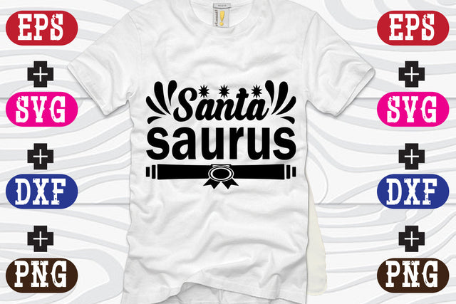 Santasaurus SVG Nurstore 
