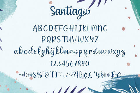 Santiago Font Fallen Graphic Studio 