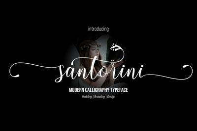 santorini | Font Swirly, Cricut font, Font Mrletters 