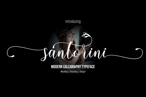 santorini | Font Swirly, Cricut font, Font Mrletters 