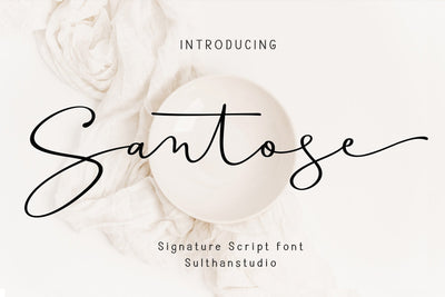 Santose Font Sulthan studio 