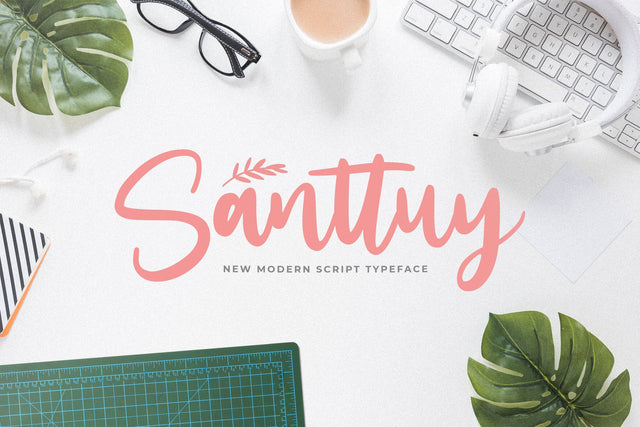 Santtuy - Handwritten Font Font StringLabs 