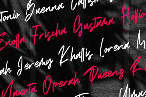 Santy Ehisa - Stylish Script Font Font StringLabs 