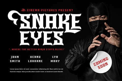 SAQTAH | Display Hero Font Font twinletter 