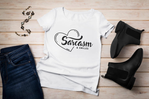 Sarcasm and Smiles SVG cut file SVG Angel on Empire 