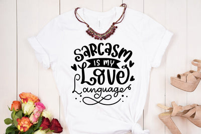 Sarcasm Is My Love Language SVG Cut File SVG dapiyupi store 
