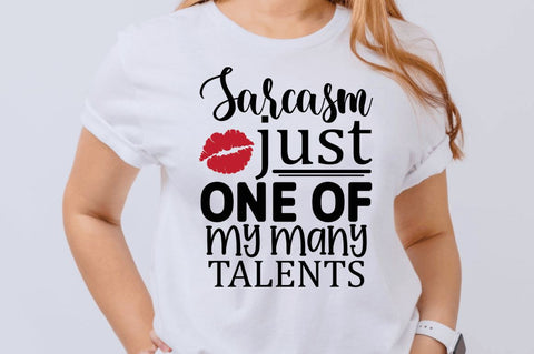 Sarcasm just one of my many talents SVG SVG Regulrcrative 