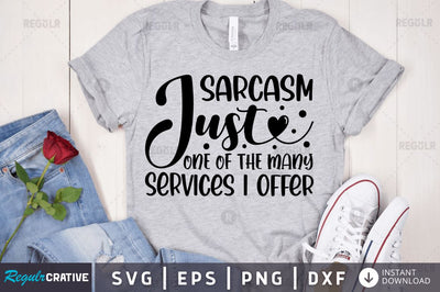 Sarcasm just one of the many services i offer SVG SVG Regulrcrative 