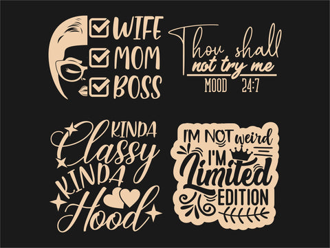 Sarcastic Bundle SVG, (20 Designs), Sarcastic Quotes, Svg Cut Files, Sayings Svg, Funny Shirt Designs, Sarcasm Svg, Cricut Svg, Silhouette SVG TonisArtStudio 