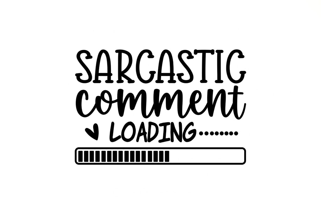 Sarcastic comment loading SVG - So Fontsy