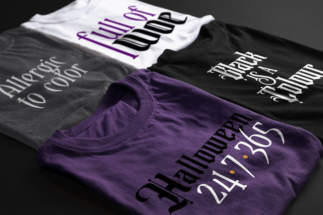 Sarcastic Goth Phrases SVG Bundle SVG Risa Rocks It 