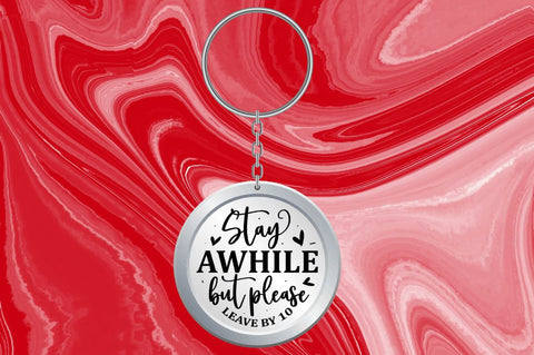 Sarcastic Keychain SVG Bundle SVG Regulrcrative 