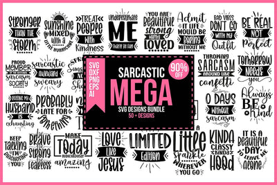 Sarcastic Mega Svg Designs Bundle SVG shah alam 