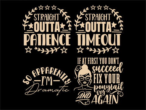 Sarcastic Quotes SVG, Sassy Svg Cut Files, Mom Svg SVG TonisArtStudio 