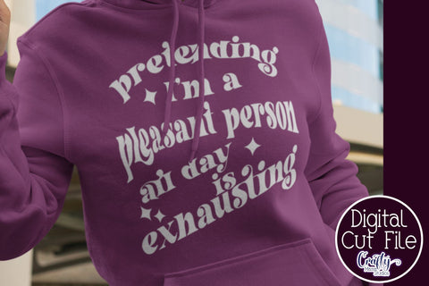 Sarcastic Quotes Vintage T Shirt Design Bundle, Retro Style SVG Crafty Mama Studios 