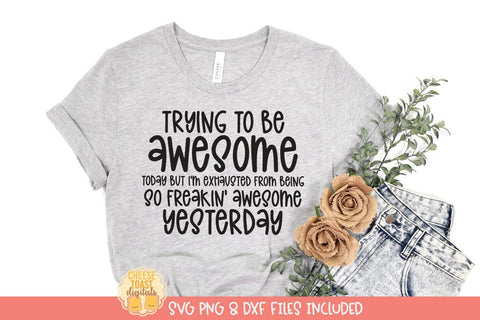 Sarcastic Sayings SVG Bundle | 10 Funny Designs SVG Cheese Toast Digitals 